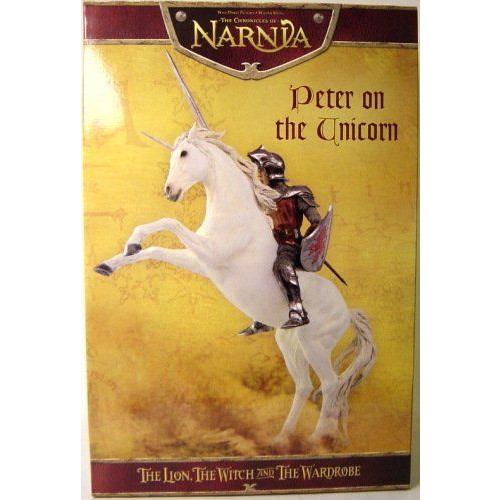 Chronicles Of Narnia Peter On Unicorn Statue 図形 ダイキャスト あやつり人形 フィギュア-フィギュア本体