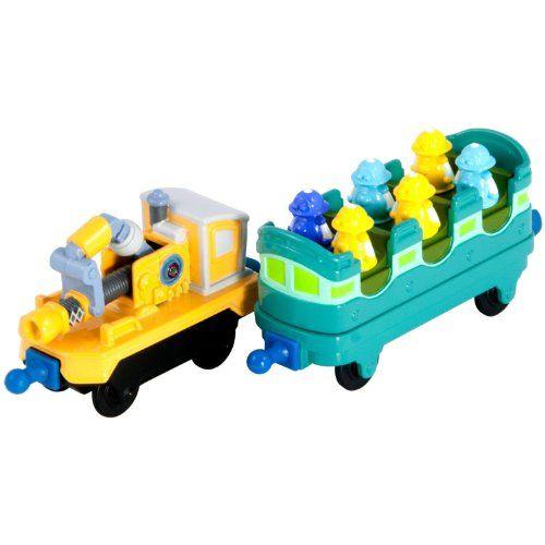 Chuggington (チャギントン) StackTrack Training Cars, 2 Pack ミニカー ミニチュア 模型 プレイセットの画像