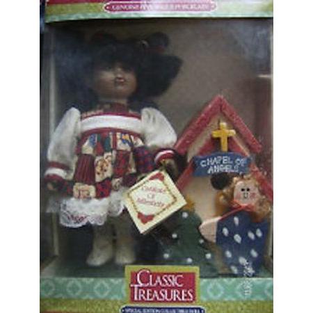 Classic Treasures Special Edition Collecitble Doll Chapel of Angles Genuine Fine Bisque Porcelain