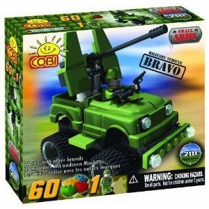 COBI Small Army Bravo 自動車 車, 60 Piece Set ブロック おもちゃ
