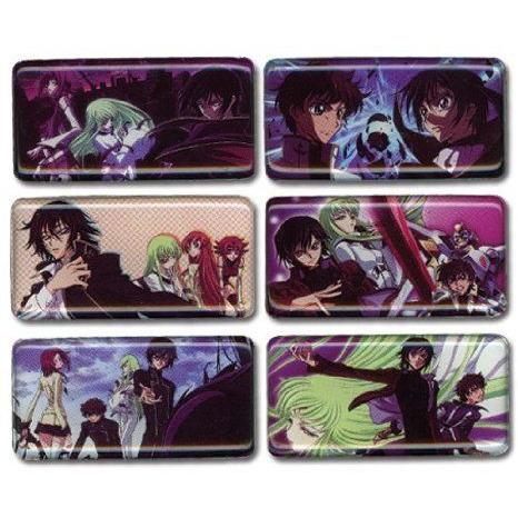 Code Geass Magnet Set 図形 手あそび あやつり人形 ゲーム、おもちゃ-フィギュア本体-フィギュア