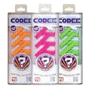Codee Toy Bundle - 3 Mystery Packs: Pink, Orange and Green ブロック おもちゃ