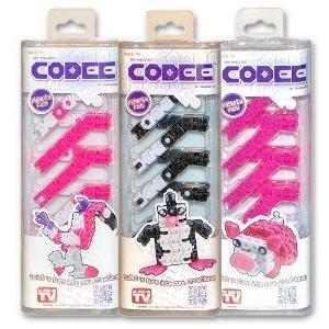 Codee Toy Bundle - 3 Packs: Penguin, Flamingo and Pig ブロック おもちゃ
