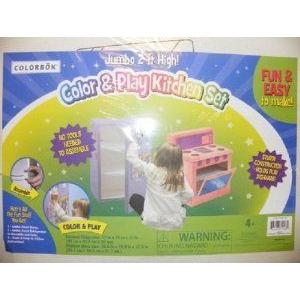 Colorbok Color and Play 2フィート. High Corrugated Cardboard 立ちはだかる 手あそび ゲーム、おもちゃ-フィギュア-フィギュア本体