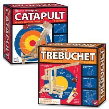 Contraptions Catapult and Trebuchet: Set of 2 立ちはだかる 手あそび フィギュア本体-ゲーム、おもちゃ-フィギュア