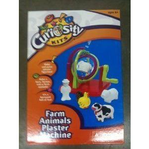 Curiosity Kits Farm Animal Plaster Machine