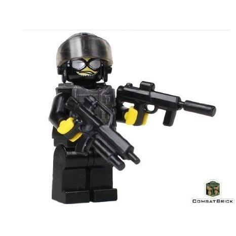 Custom Army Builder Military Minifigure - Special Forces Soldier Black Ops Trooper ブロック おもち