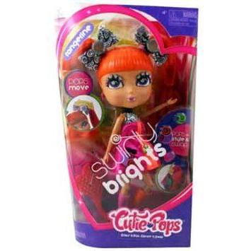 Cutie Pops Swirly Brights Tangerine お人形さん あやつり人形 図形