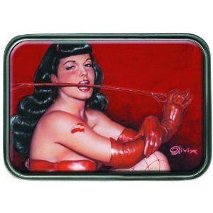 Dark Horse Deluxe Bettie Page: Red Devil Belt Buckle フィギュア おもちゃ 人形