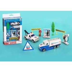 Daron Chevron Gift Pack, 10-Piece ミニカー ミニチュア 模型 プレイセット自動車 ダイキャスト