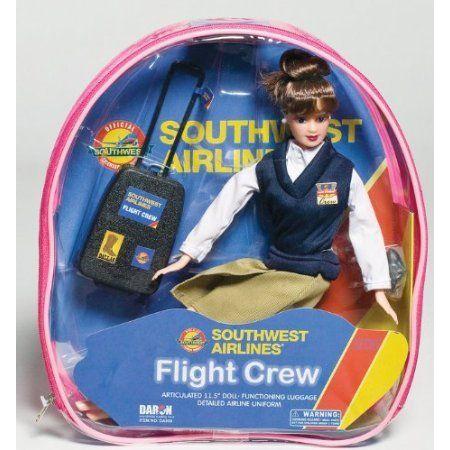Daron Southwest Airlines Flight Attendant Doll ドール 人形 フィギュア