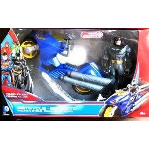 DC Comics (DC漫画雑誌) Justice League Exclusive Batman (バットマン) Batcycle ゲーム、おもちゃ-フィギュア本体