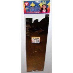 Ddi Creative Crowns Qty 24 Bright Gold (Pack Of 24)
