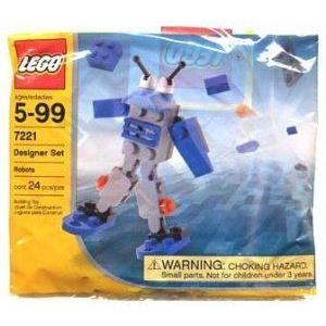 Designer Robots Mini フィギュア 人形 Set by Lego (レゴ) - Bagged, 7221 ブロック おもちゃ