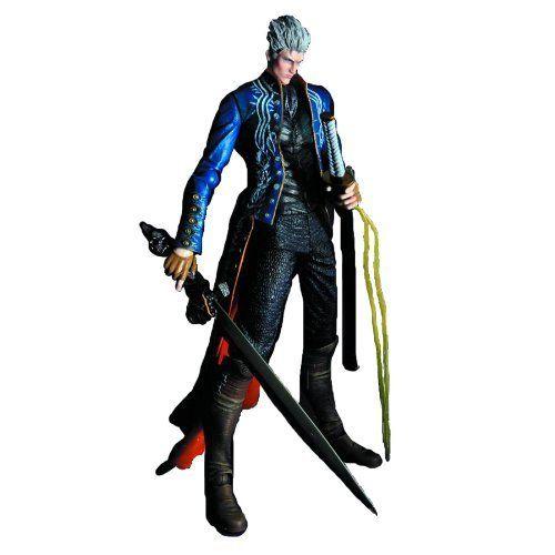 Devil May Cry 3 Play Arts Kai Vergil 9.5 Inch アクションフィギュア 人形 おもちゃ