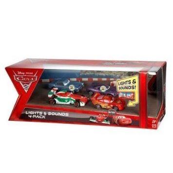 Disney (ディズニー) / Pixar (ピクサー) CARS 2 Movie Exclusive Lights Sounds 4Pack Lightning Lightn