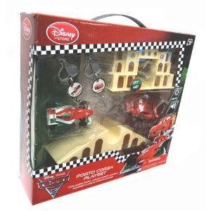 Disney (ディズニー) / Pixar (ピクサー) CARS 2 Movie Exclusive Porto Corsa プレイセット ミニカー ミ