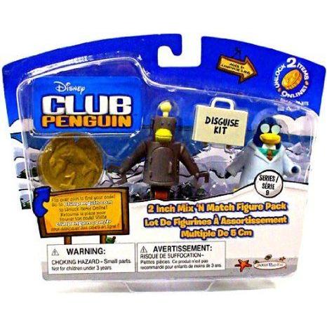 Disney (ディズニー) Club Penguin (クラブペンギン) Series 9 Mix N Match Mini フィギュア Pack Gary T
