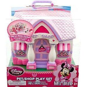 Disney (ディズニー) Exclusive Minnie Mouse (ミニーマウス) Pet Shop Playset
