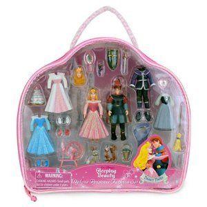 Disney (ディズニー) Exclusive Sleeping Beauty Figurine Deluxe Fashion プレイセット