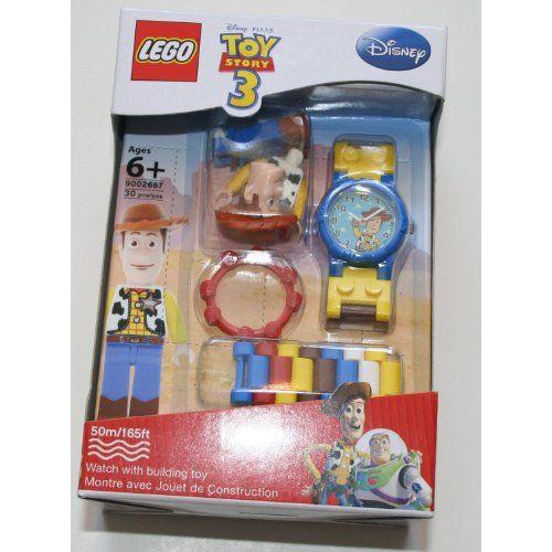 Disney (ディズニー) Lego (レゴ) Toy Story 3 (トイストーリー3) Woody Watch and Building Set ブロッの画像