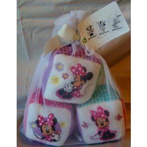 Disney (ウォルトディズニー) Minnie Mouse (ミニーマウス) Soft Blocks for Baby Set of 3 Measuring 3 1/2  ブ フィギュア-フィギュア本体-ゲーム、おもちゃ