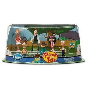 Disney (ディズニー) Phineas and Ferb 7 piece Exclusive フィギュア set