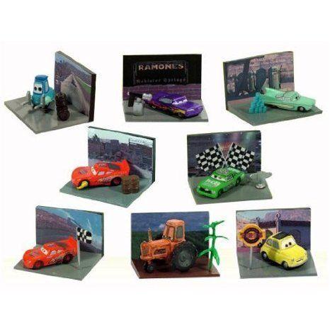 Disney (ディズニー) Pixar (ピクサー) Cars Mini フィギュアs Set - Vending Machine Toys :Complet Set