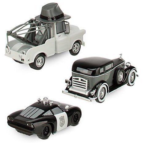 Disney (ディズニー) PIXAR Exclusive UFM UNIDENTIFIED FLYING MATER Light Up ダイキャスト Cars Set f_1