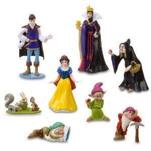 Disney (ウォルトディズニー) Snow White (白雪姫) and The Seven Dwarfs 図形 Set - 8 PCS.(201585) フィギュア本体-フィギュア-ゲーム、おもちゃ