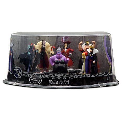 Disney (ディズニー) Villain 6 Pc アクションフィギュア Set