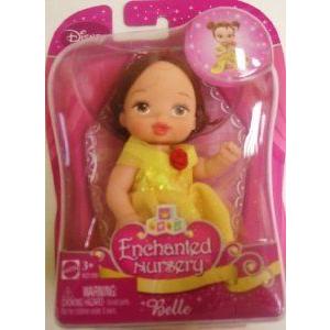 Disney (ウォルトディズニー)Enchanted Nursery Belle お人形さん あやつり人形 図形 フィギュア本体-ゲーム、おもちゃ