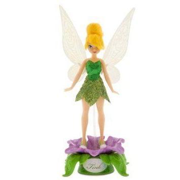Disney (ウォルトディズニー)Fairies Tinkerbell (ティンカーベル) Faries Flutter Doll w/Flower Petal Stand 5 フィギュア-ゲーム、おもちゃ-フィギュア本体