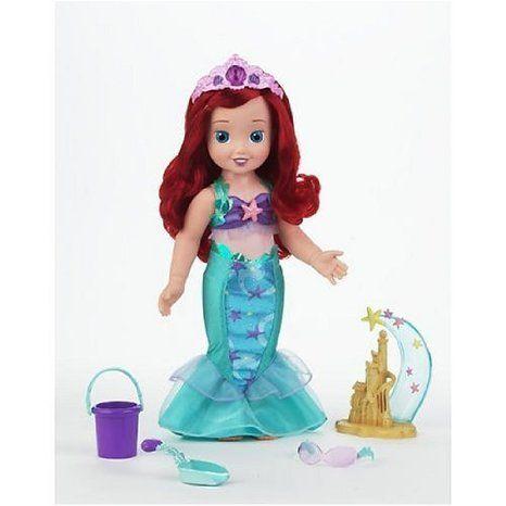 Disney (ディズニー)Little Princess - 15'' Basic Feature - Wish With Me Little Ariel ドール 人形 フ