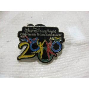 Disney (ウォルトディズニー)Pin 2000 Celebrate the Future Hand In Hand Dancers お人形さん あやつり人形 図形 ゲーム、おもちゃ-フィギュア本体