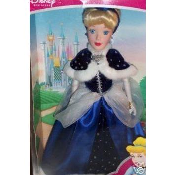 Disney (ディズニー)Princess Brass Key 2003 Holiday Collection Porcelain Doll - Cinderella ドール