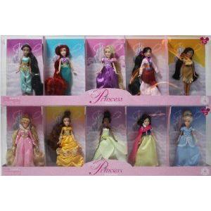 Disney (ディズニー)Princess Doll Set of 2 (10 Princess Dolls Total) - Disney (ディズニー)Parks Exc