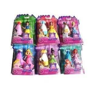 Disney (ディズニー)Princess Favorite Moments Doll 6 Set- Cinderella, Snow White, Belle, Sleeping B