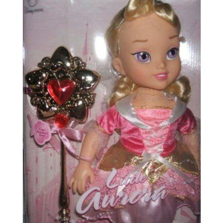 Disney (ディズニー)Princess Little Aurora (オーロラ) Doll with Magic Wand ドール 人形 フィギュア