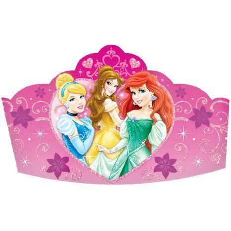 Disney (ウォルトディズニー)Princess Tiaras 8コンピュータ断層撮影法 お人形さん あやつり人形 図形 ゲーム、おもちゃ-フィギュア本体