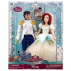 Disney (ディズニー)Princess Wedding Ariel and Prince Eric Doll ドール 人形 フィギュア