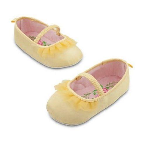 DISNEY bABY girl beauty \u0026 the beast belle slipper Shoes SIZE 12-18 MONTHS フィギュア おもちゃ 人形