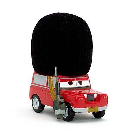 Disney ディズニー Pixar ピクサー Cars 2 Queens Guard フィギュア ダイキャスト 人形