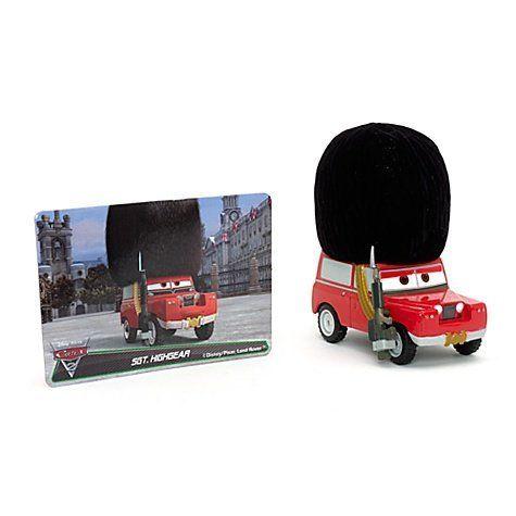 Disney ディズニー Pixar ピクサー Cars 2 Queens Guard フィギュア ダイキャスト 人形の画像