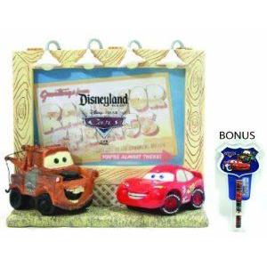 DISNEYLAND Resort Cars Land (4 x 6) Lightning McQueen \u0026 Tow Mater Photo Frame - Disney (ディズニー