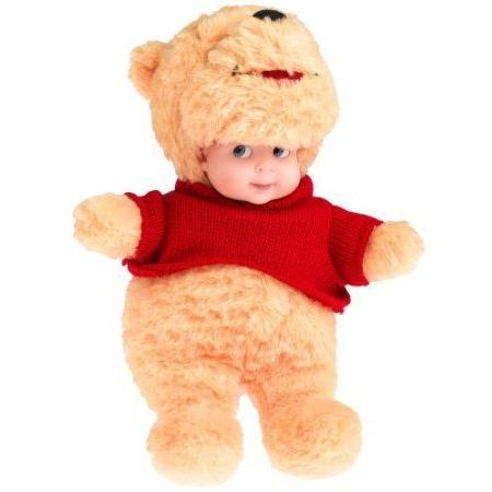DisneyR Peek-a-boo Babie Pooh ドール 人形 フィギュア