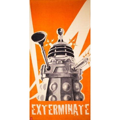 Doctor Who ドクター・フー Dr Dalek Exterminate Cotton Towel フィギュア ダイキャスト 人形