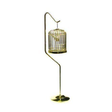 Dollhouse (ドールハウス) Miniature Birdcage with Bird on Stand ドール 人形 フィギュア