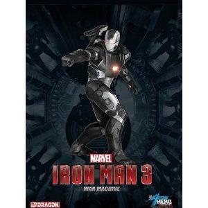 Dragon Models Iron Man (アイアンマン) War Machine Action Hero Vignette Statue, 1:9 Scale フィギ