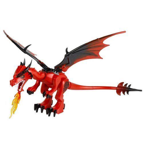 Dragon Red and Black Lego (レゴ) ブロック おもちゃの画像